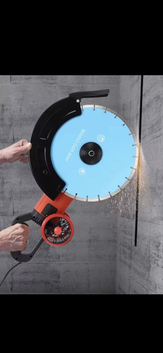 Vand Drujba beton, Ferestrau electric, lama 350mm