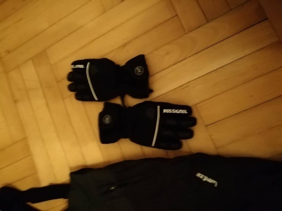 Ски гащеризон купуван за ски училище ! Ръккавици,ROSSIGNOL PROFESIONAL