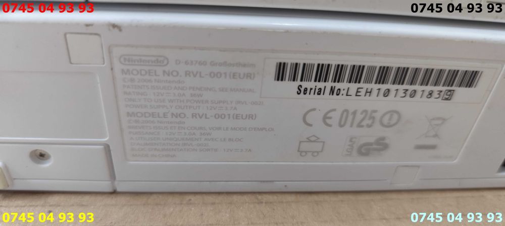 consola console WII RVL 001 functionale pret pe buc