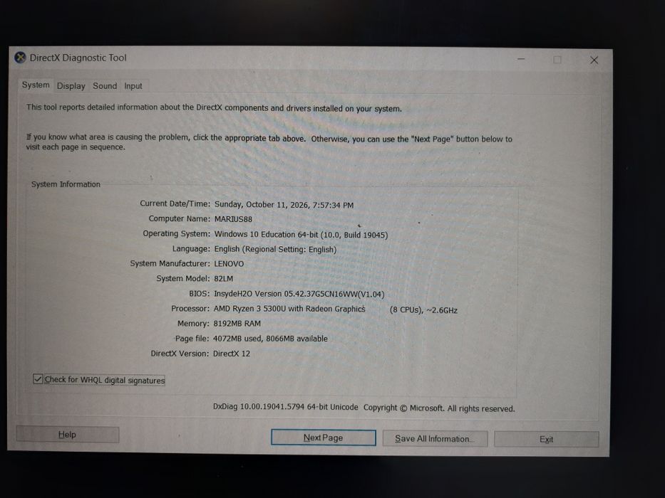 Laptop Lenovo IdeaPad5 14ALC05 perfect pentru plimbăreți