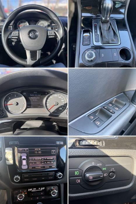 VW Touareg 3.0tdi 4x4 automat, istoric la zi, km reali, fiscal!