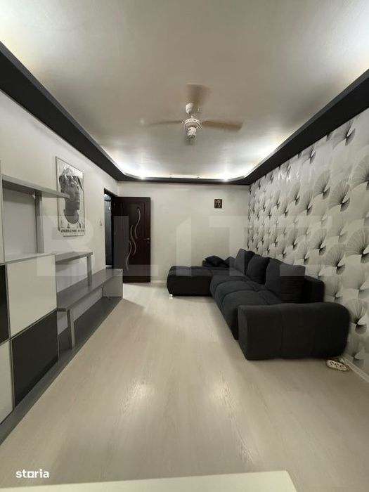 Apartament 2 camere, 70 mp, etaj 1, complet mobilat, zona Tiglina 3