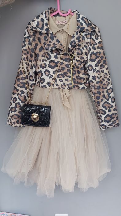 Рокля с яке и чанта 134