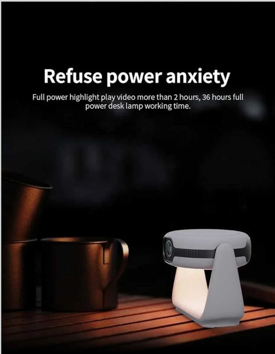 К1 Видео проектор,Max 4K,Android 11,авто фокус,WiFi6,BT5,батерия,лампа