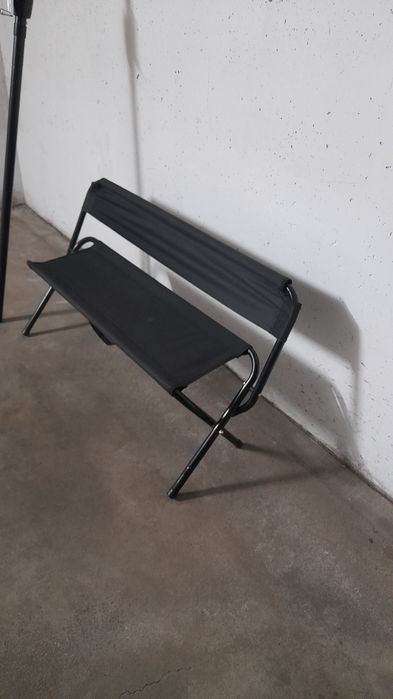Umbrela de perete  si bancuta reglabila ptr balcon
