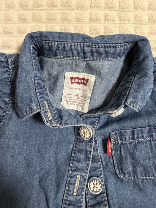 Дънкова  рокличка Levis  -9 m .