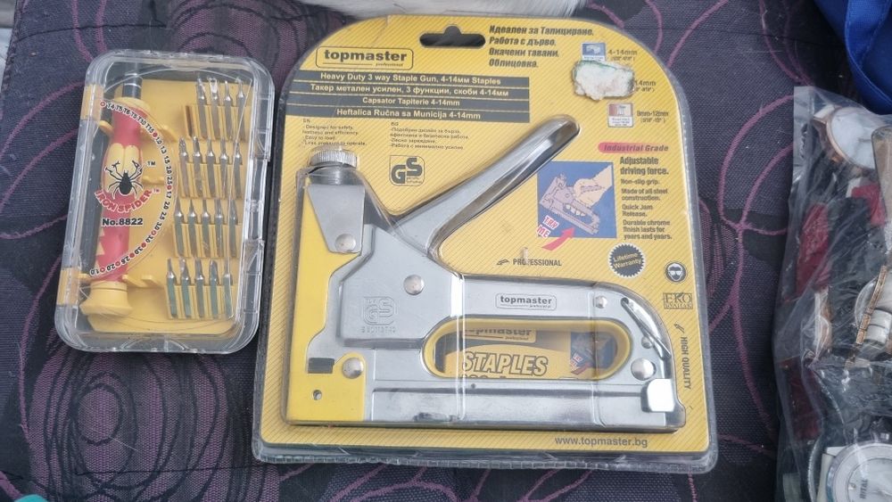 Такер и отверки :)