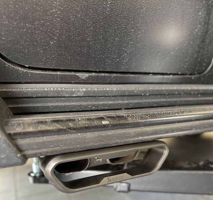 W463 W464 W465 W463A гърнета Akrapovic Titanium