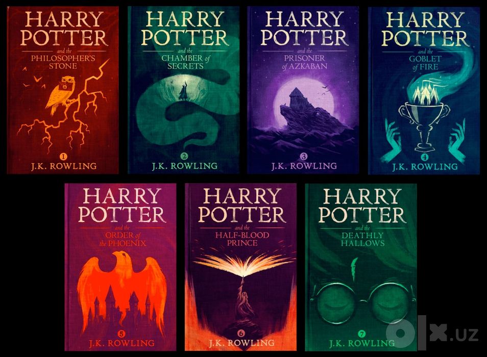 Собрание сочинение о Гарри Поттере!!! Все 7 частей Pottermore edition!