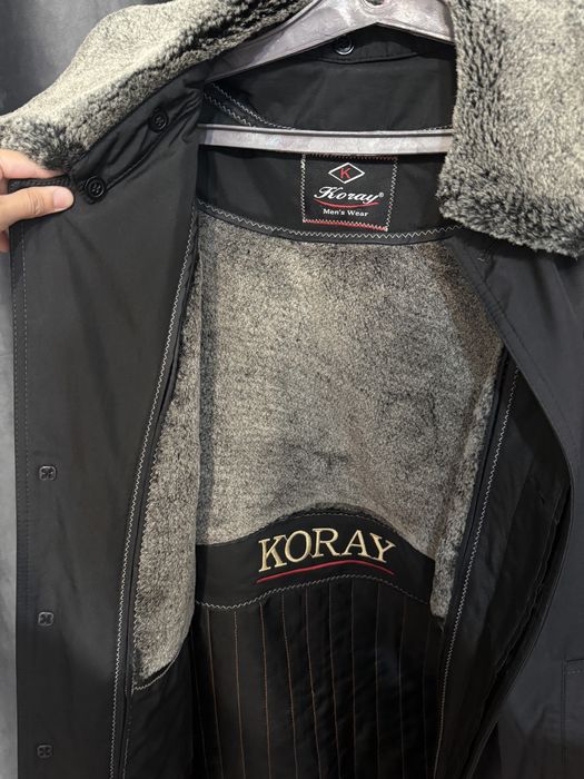 Куртка с меховым воротником