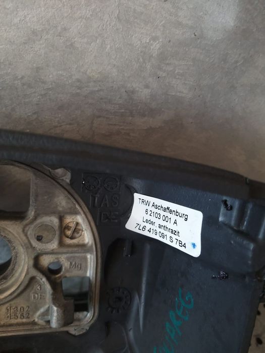 Volan piele vw touareg 7l 7l6419091s