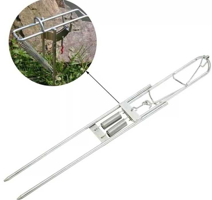 Автоматична самозасичаща стойка за въдица( нова стока)