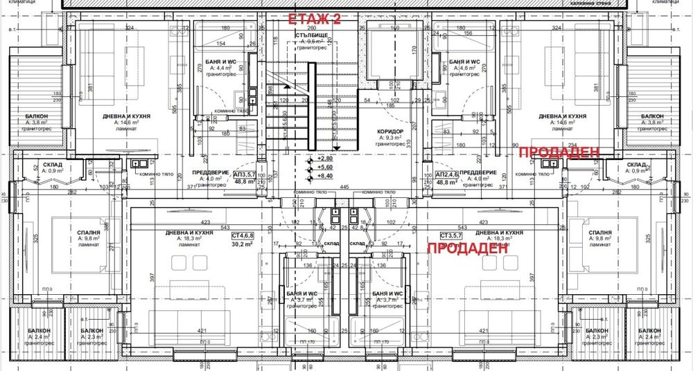 Продава се Двустаен апартамент в Приморско - 59 кв.м за 638 €/кв.м - Снимка #2