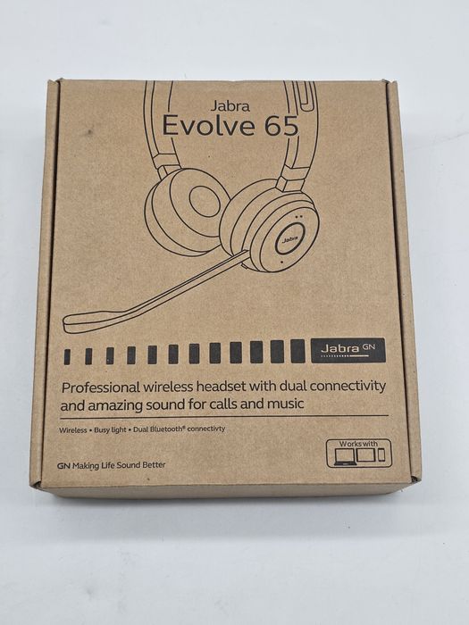 Jabra Evolve 65 Link 380a Stereo (6599-833-309) Casti