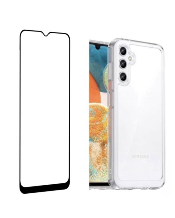 Samsung A42/A32/A34/A35/A55/A25 Pachet Husa Silicon + Folie Sticla 11D