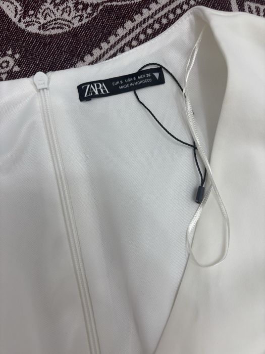 Платье зара белое