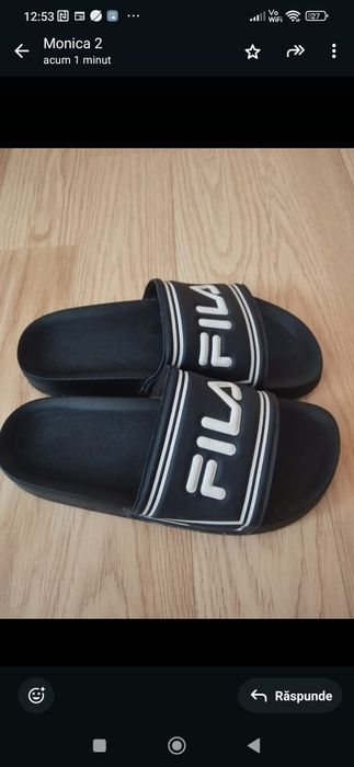 Papuci FILA nr. 36, disponibile 2 perechi