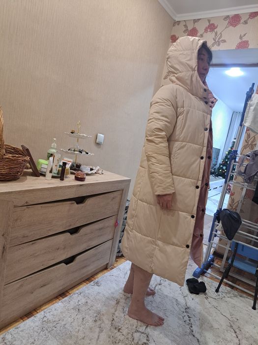 Пуховик удлененный