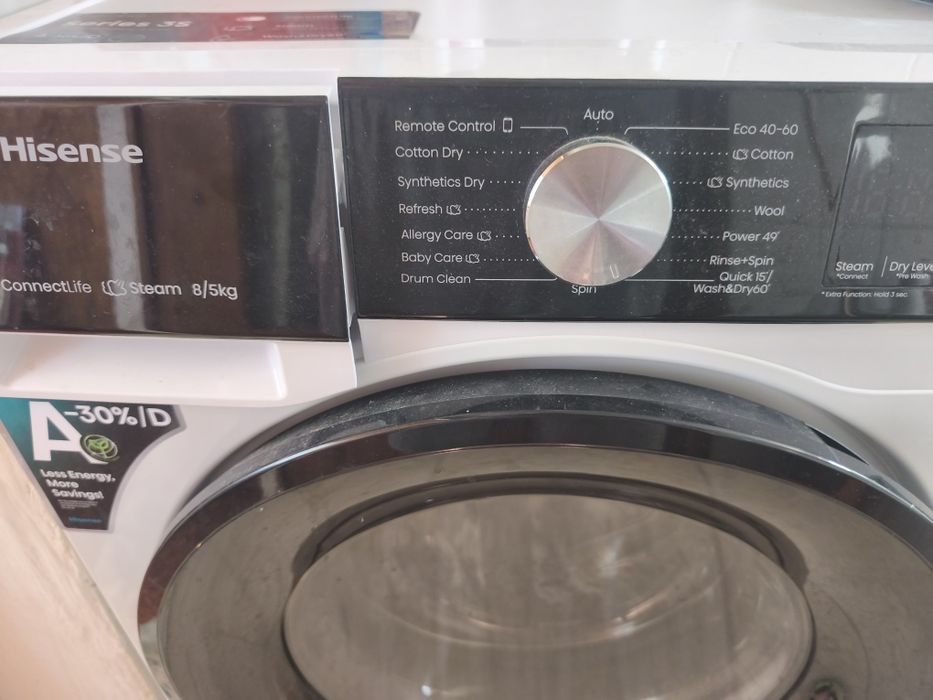 Mașină  spălat rufe  automata cu aburi 7kg/ca noua