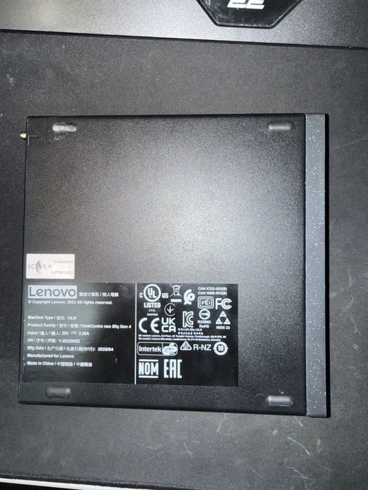 (mini pc) Lenovo ThinkCentre neo 50q Gen 4