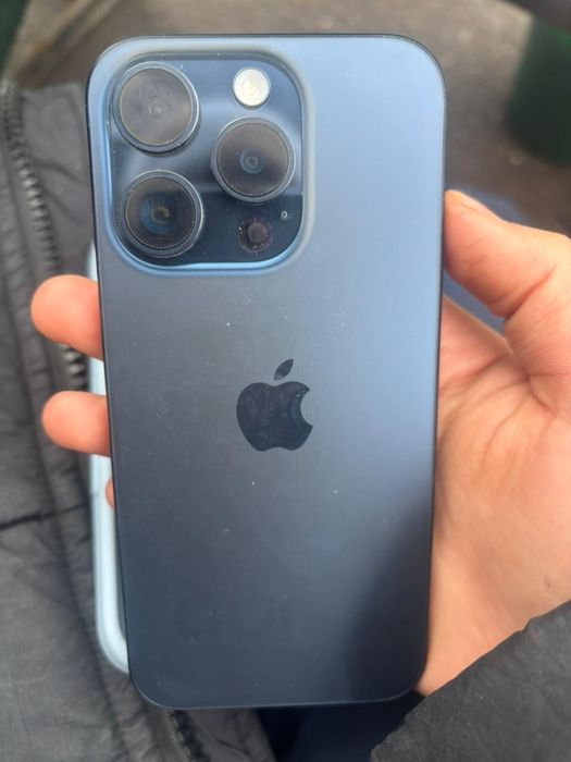 Айфон 15про сини 256гб 81 ёмкость