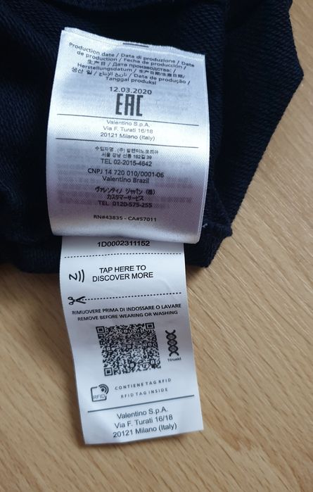 Bluză VALENTINO, de bărbați, marimea XL