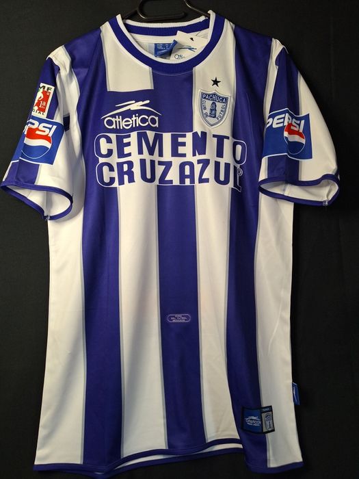 Tricou fotbal retro Pachuca anii 2000 nr 11, M