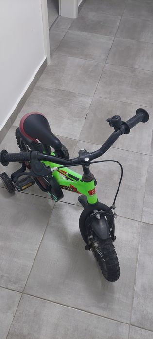 Bicicleta copii Scirocco cu roti ajutatoare