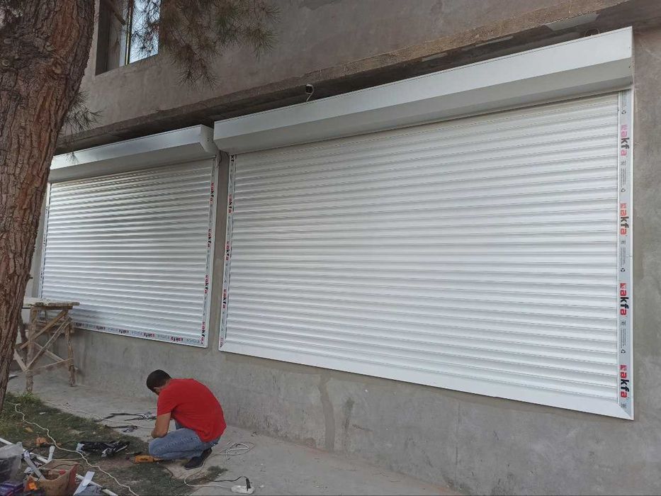 Автоматические ворота. Рольставни ворота. Компания "SUN BLOCK SYSTEMS"