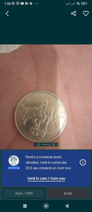 Moneda veche 2 bucati