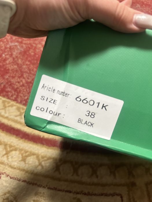 Ботинки зимние 38 размер