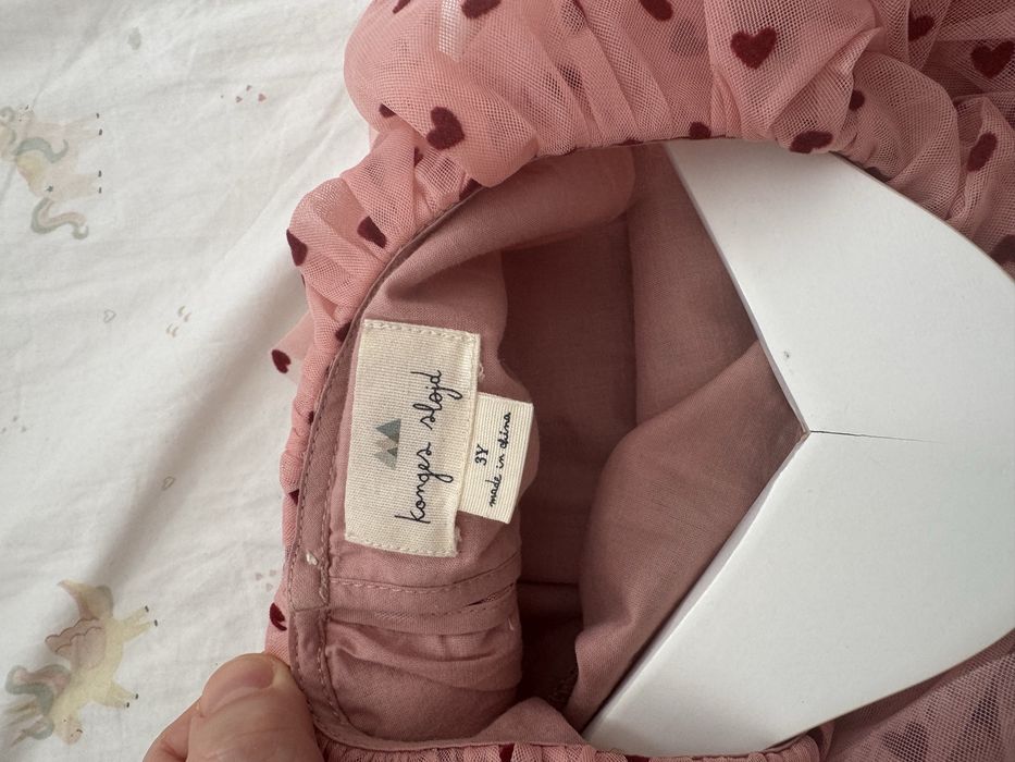 Rochie ocazie captuseala bumbac  Konges Slojd 3 ani