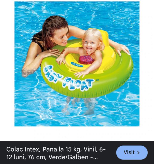 Colac de inot pentru copii 6-18 luni