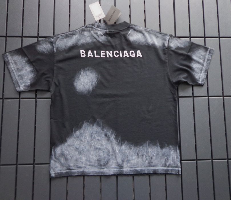 Мъжка тениска Balenciaga Black T shirt