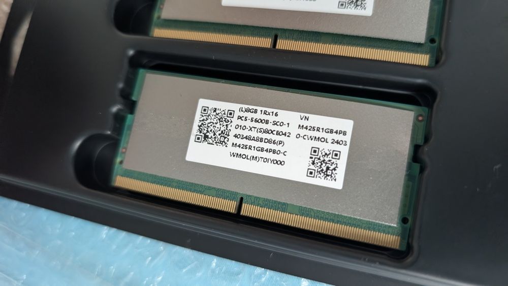 Продавам 16 GB RAM 2 x 8 DDR5