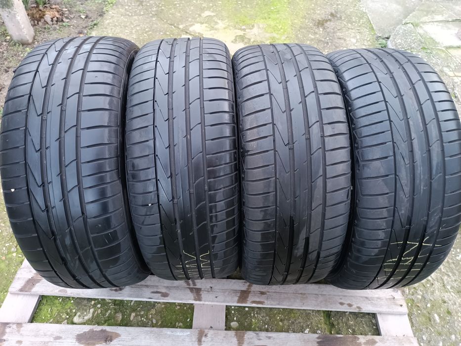 Лети джанти 17ки 5х108 Ford + летни гуми 225/50/17 Hankook