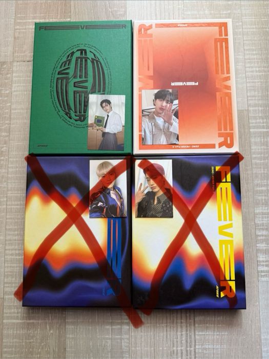 Ateez официални албуми