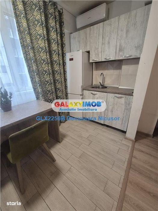 Garsoniera mobilata si  utilata Militari Residence 300 euro