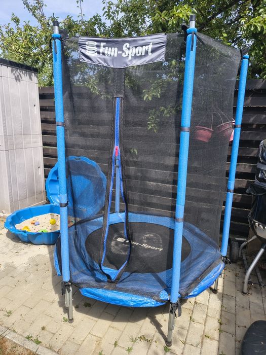 Trambulina 140 cm Fun-Sport cu plasa de siguranta