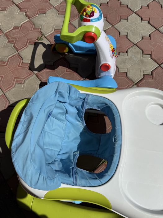 Отдам ходунки и толокар chicco