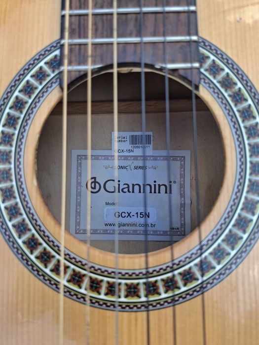 Giannini GCX-15N Classical Guitar (Gigi)+ GEWA