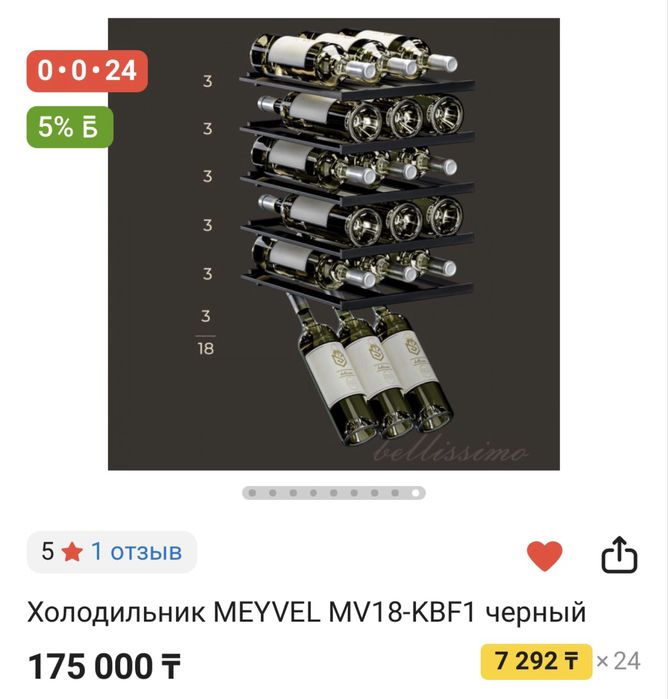 Винный холодильник