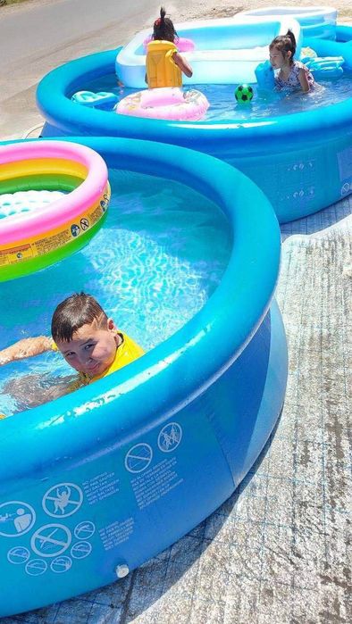 Intex Basseynlari endi arzon narxlarda Samarqand bo'ylab dastavka