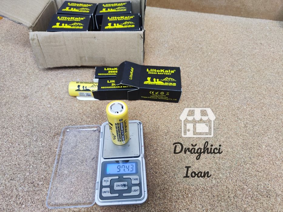 Acumulator 26650 LiitoKala PREMIUM+ HighDrain 20A Li-ion 5100mAh REAL