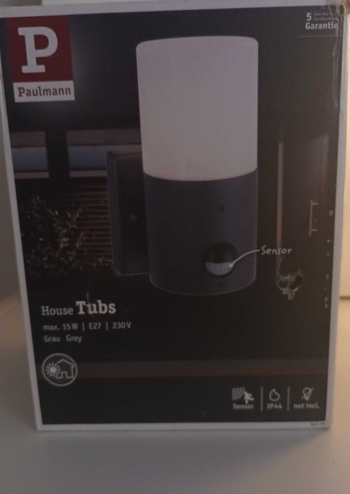 Външно стенно осветително тяло сензор за движение детектор за движение