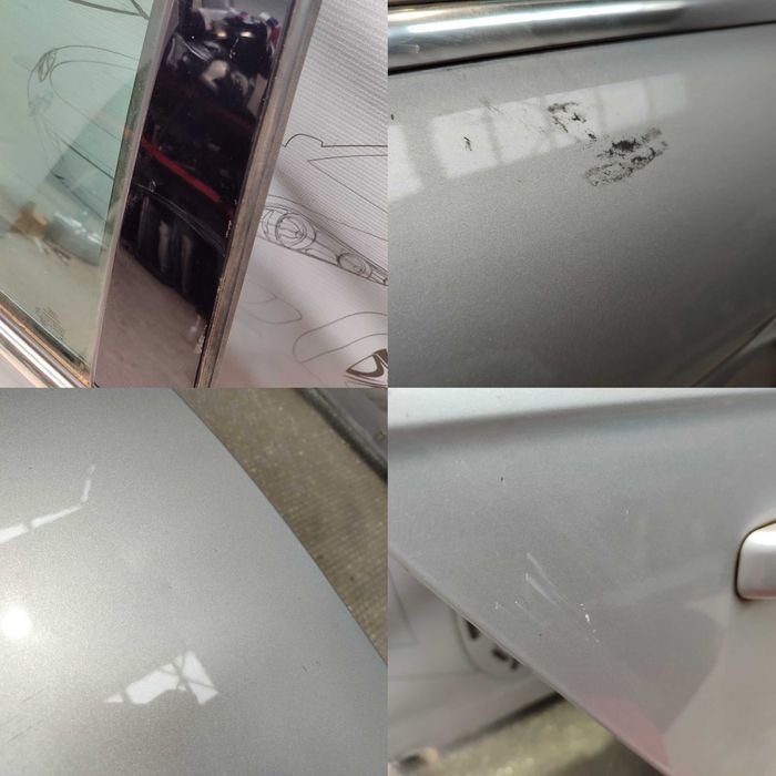 Ușă Spate Dreaptă Audi A4 S4 B8 8K Sedan Gri Cod Culoare P5 / X7W 2009 / [2008-2015] / 8K5833052D (2D)
