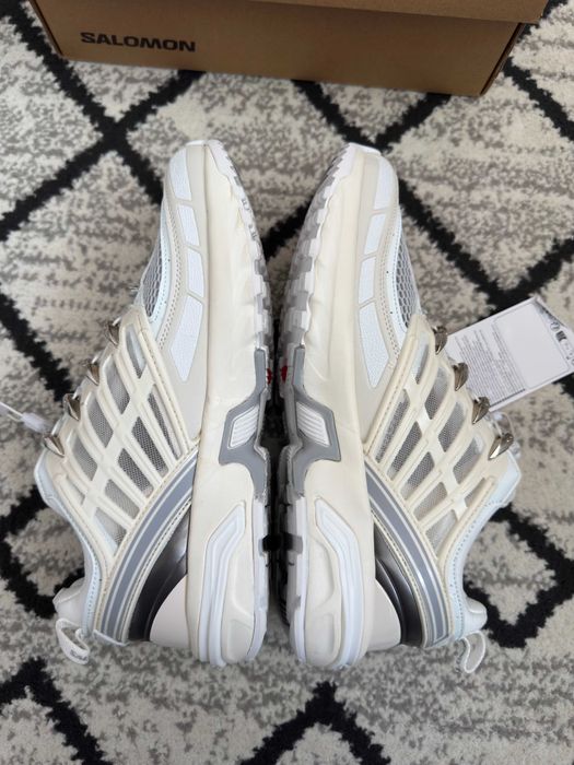 Salomon ACS Pro Lunar Rock Beige White Silver Marimea 44 Noi Cu Cutie Gorpcore Munte