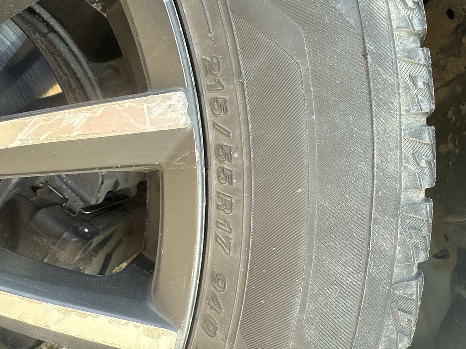 Титановые диский с покрышкой