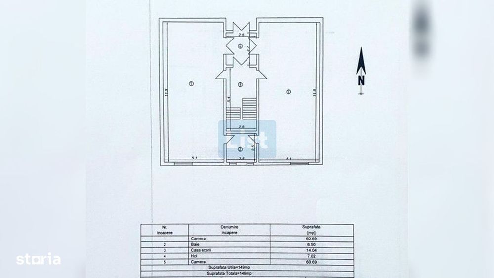 Clădire S+P+2E+M | 860 mp | Investiție cu venit din chirii