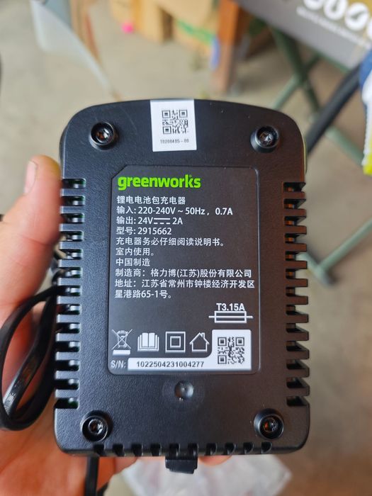 Цепная пила Greenworks